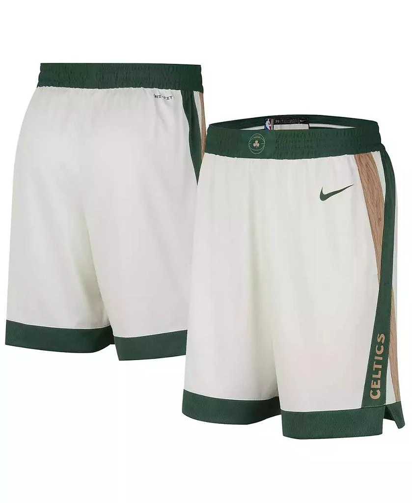 Nike Men's Cream Boston Celtics 2023/24 City Edition Swingman Shorts 1