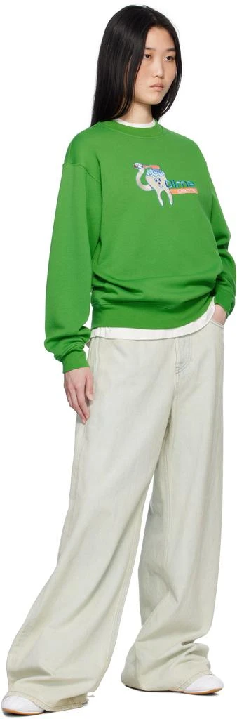 Dime Green Dental Care Crewneck Sweatshirt 4