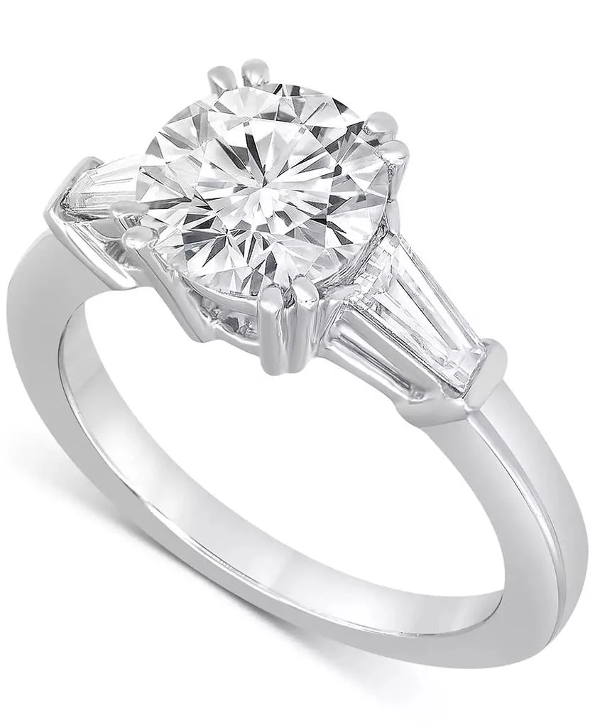 Badgley Mischka Certified Lab Grown Diamond Engagement Ring (2-1/2 ct. t.w.) in 14k Gold 1