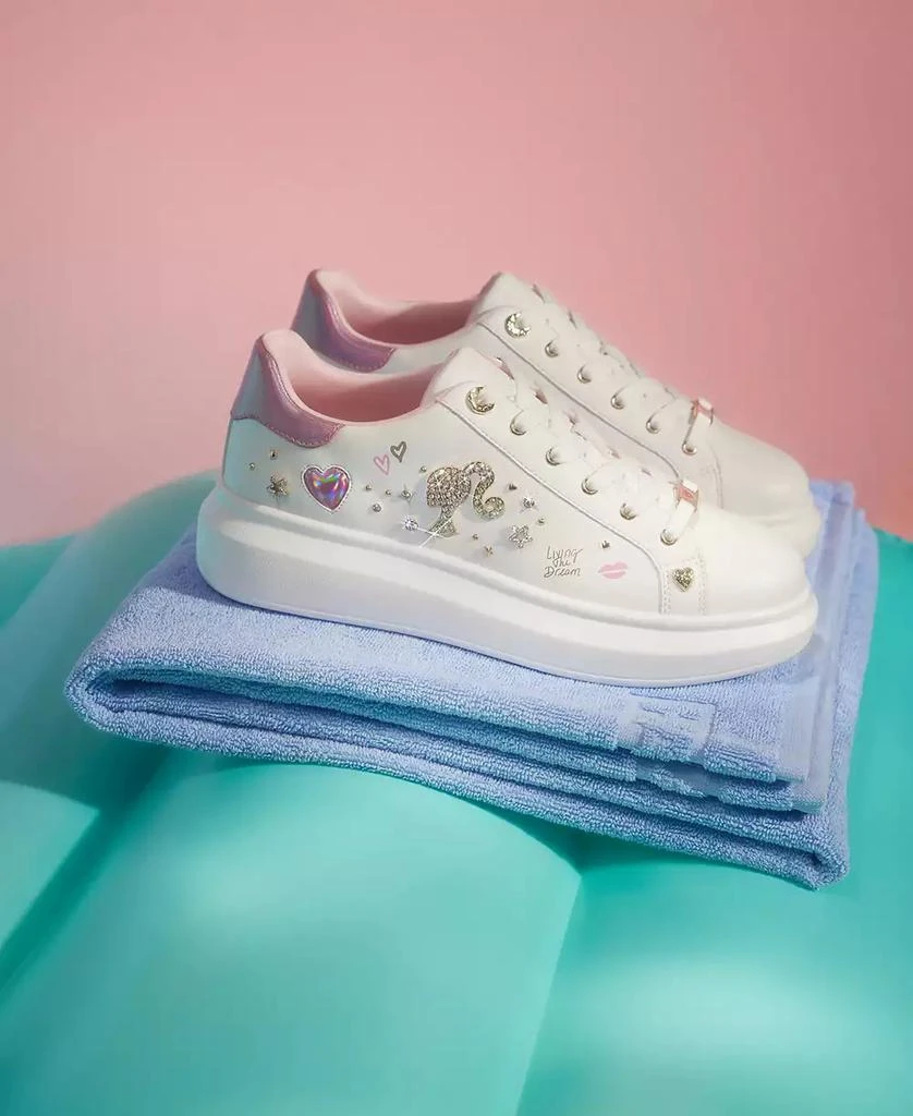 ALDO Women's Barbiespec Lace-Up Platform Sneakers 7