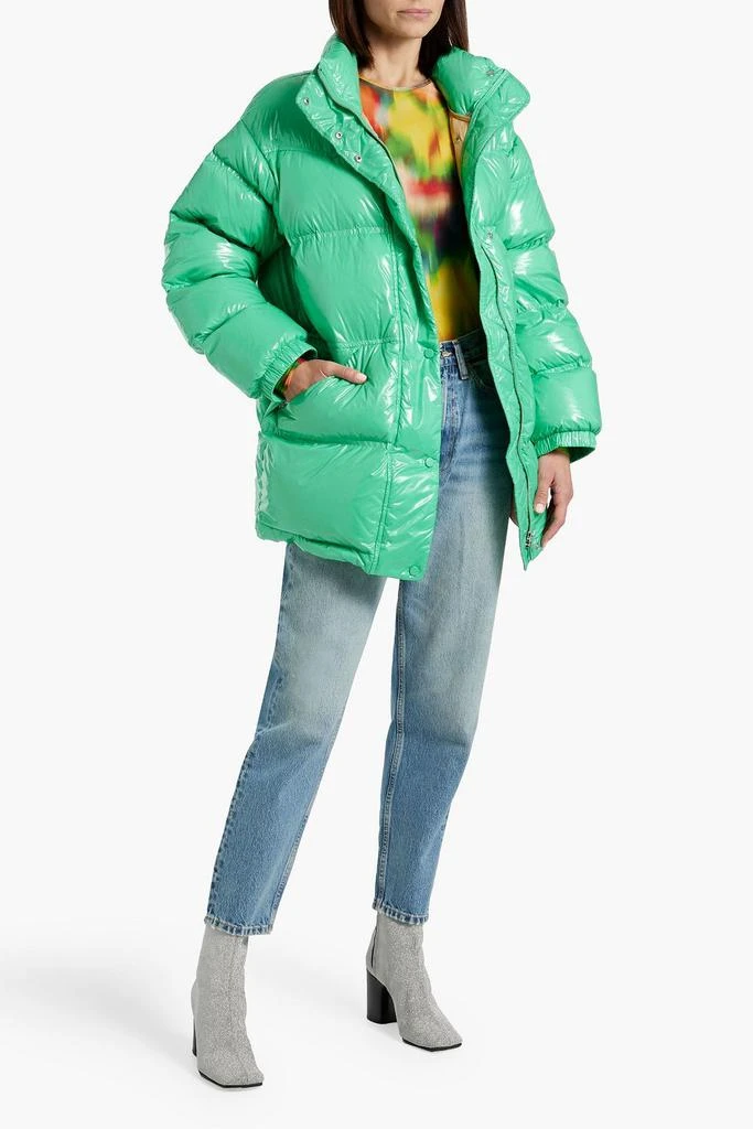 STAND STUDIO Lori quilted vinyl down jacket 2
