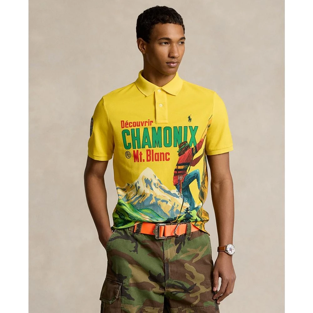 Ralph Lauren Men's Classic-Fit Mesh Graphic Polo Shirt 1