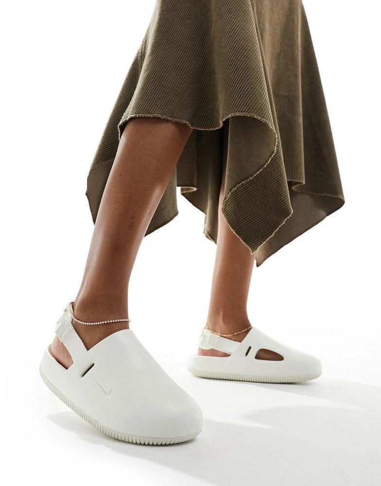 NIKE Nike Calm mules in sail white 1