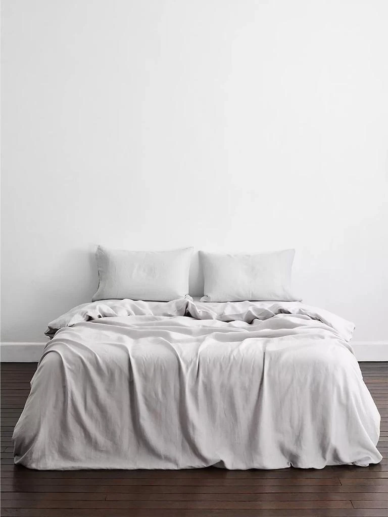 Bed Threads 100% French Flax Linen Duvet Cover 2