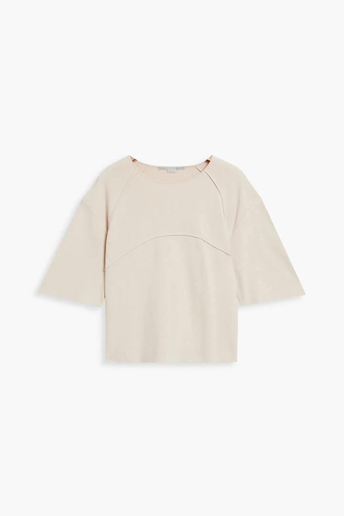 Stella McCartney Cropped crepe top 1