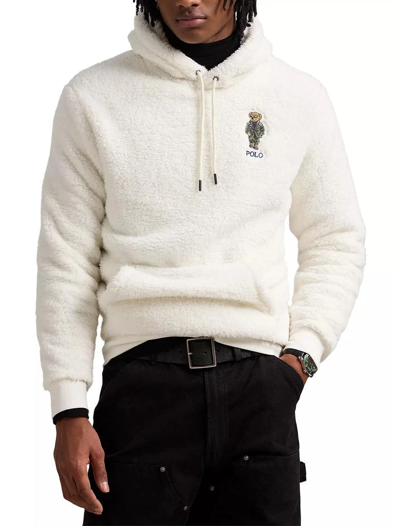 Ralph Lauren Polo Bear Pile Fleece Hoodie 3