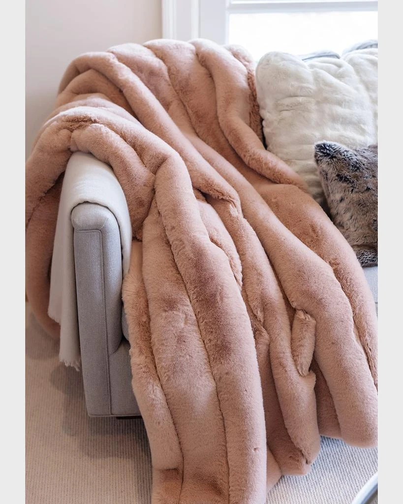 Fabulous Furs Posh Faux-Fur Throw Blanket 2