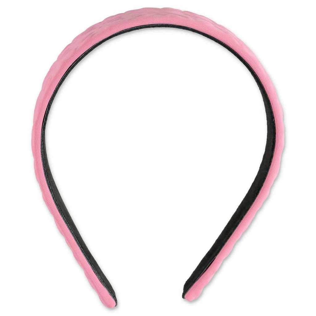 Fendi Fendi Kids FF Logo Embossed Headband 1