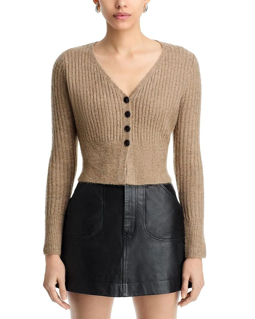 Lucy Paris Lionel V Neck Cardigan Sweater 6