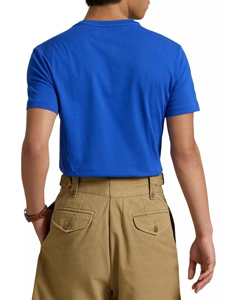 Ralph Lauren Slim-Fit Jersey Crewneck T-Shirt 4