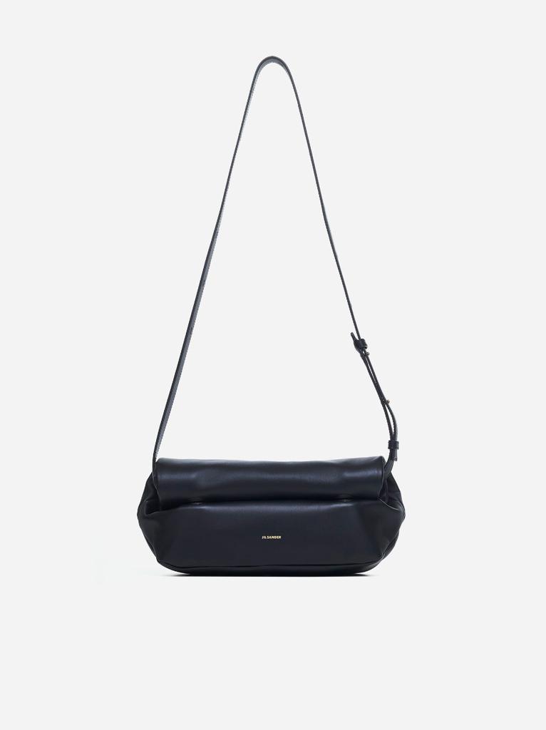 ◇Jil Sander◇ Small roll-up cross bag black J08WG0044P72170 Jil Sander Rollup Crossbody Small Bag | Shopbop