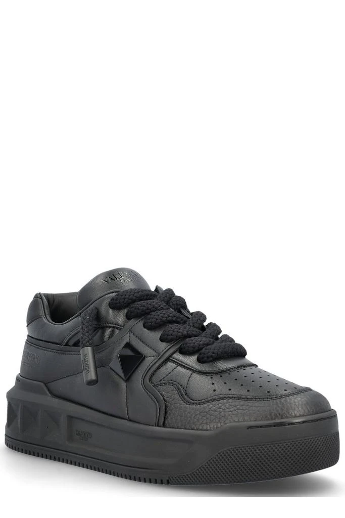 Valentino Valentino Garavani One Stud Lace-Up Sneakers 2