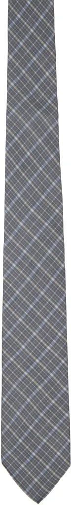Our Legacy Blue Check Tie 1