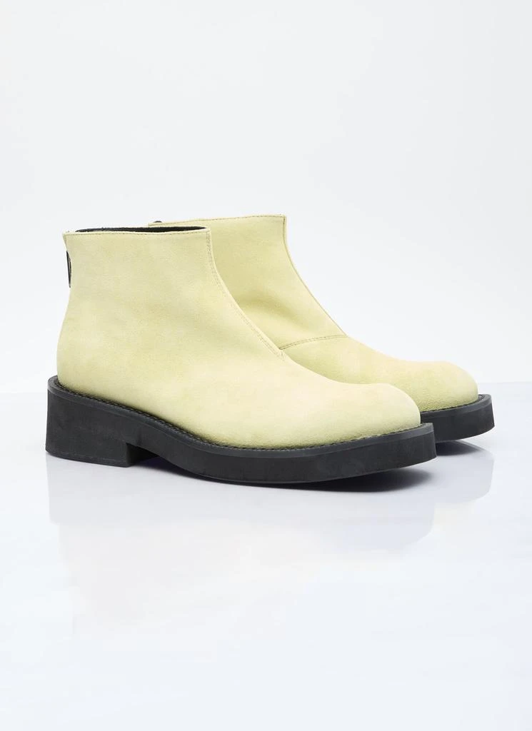 MM6 Suede Ankle Boots 3