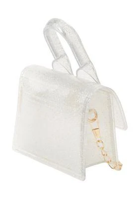 Riviera Girls Transparent Glitter Extra Small Jelly Bag With Removable Crossbody Strap 3