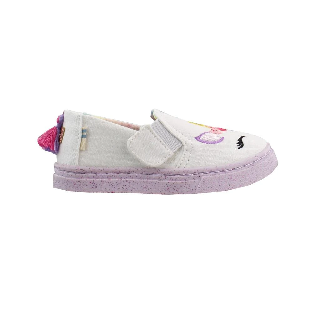 TOMS Luca Embroidered Slip On Sneakers (Infant-Little Kid)