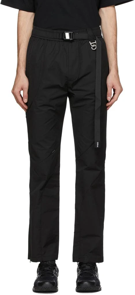 C2H4 Black Intervein Track Pants 1