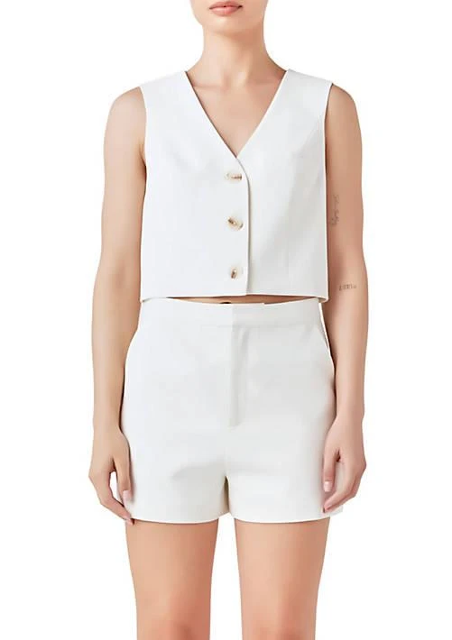 Endless Rose Rose Suit Vest Top 3