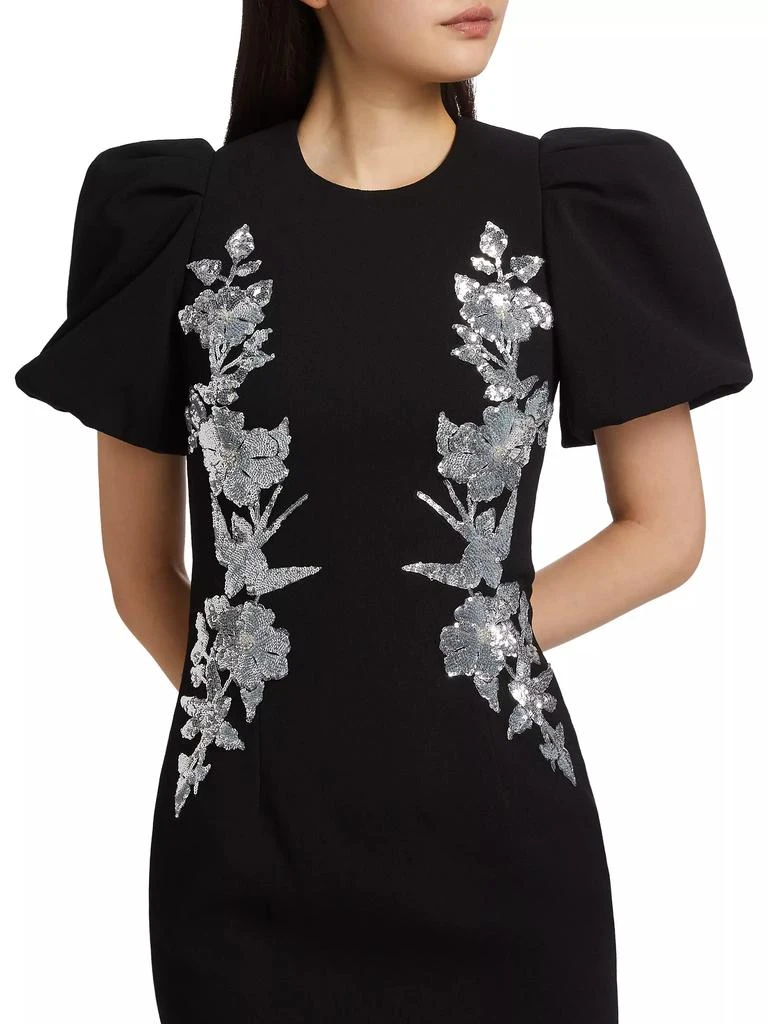 REBECCA VALLANCE Monroe Embellished Midi-Dress 6