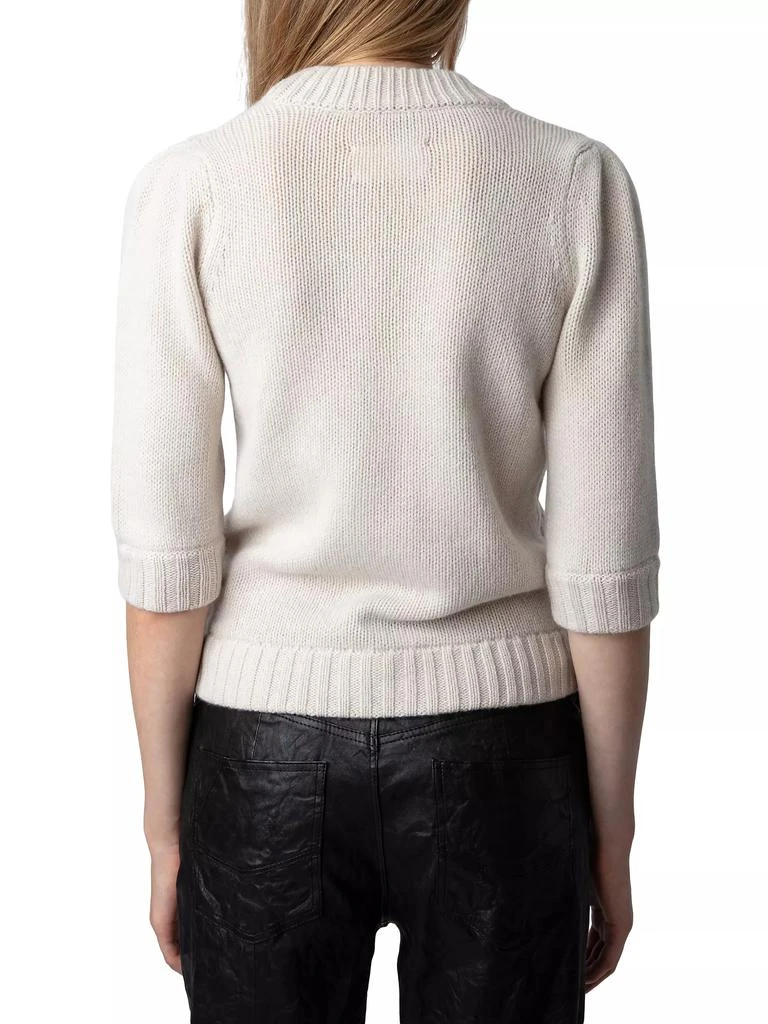 ZADIG & VOLTAIRE Cashmere Star-Button Cardigan 5