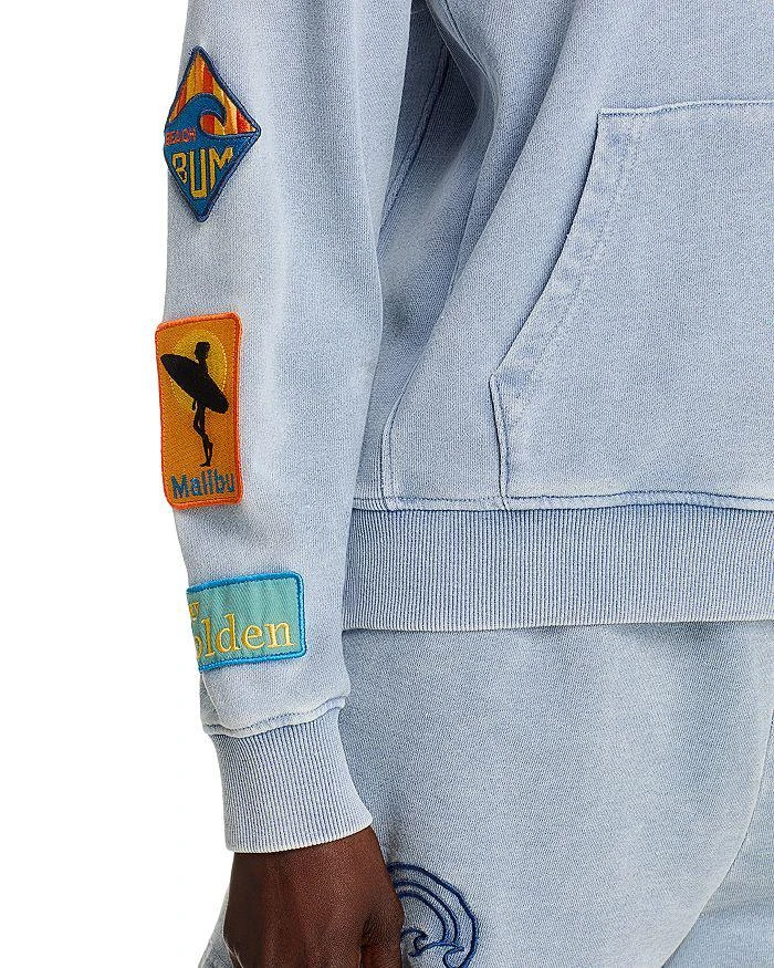 Vintage Havana Washed Terry Patches Hoodie 4