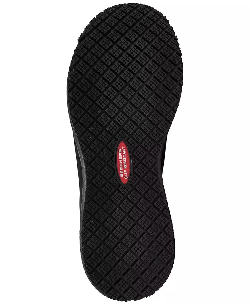 SKECHERS Women's Work: Squad Slip Resistant Wide Width Athletic Work Sneakers from Finish Line 5