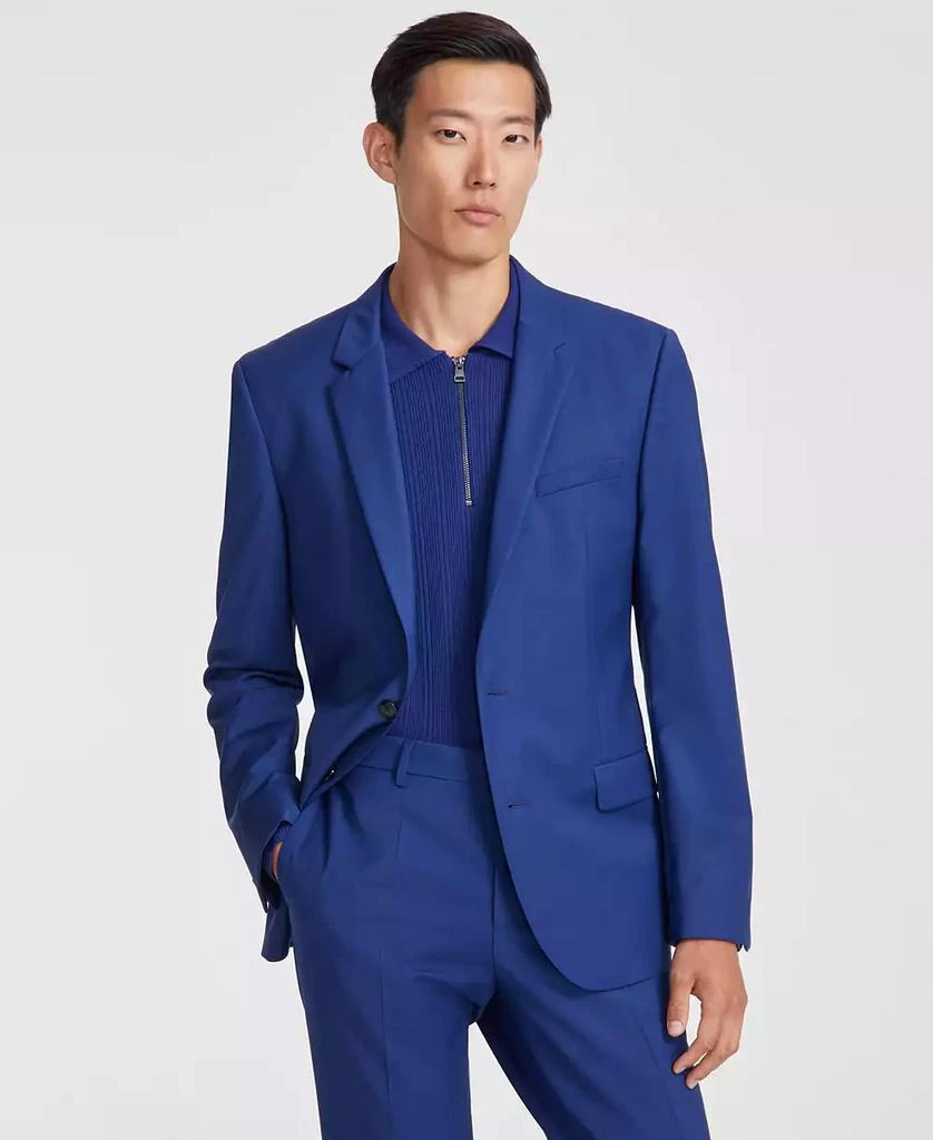 Hugo Boss Men's Slim-Fit Superflex Stretch Solid Suit Jacket - CLOSE OUT! 1