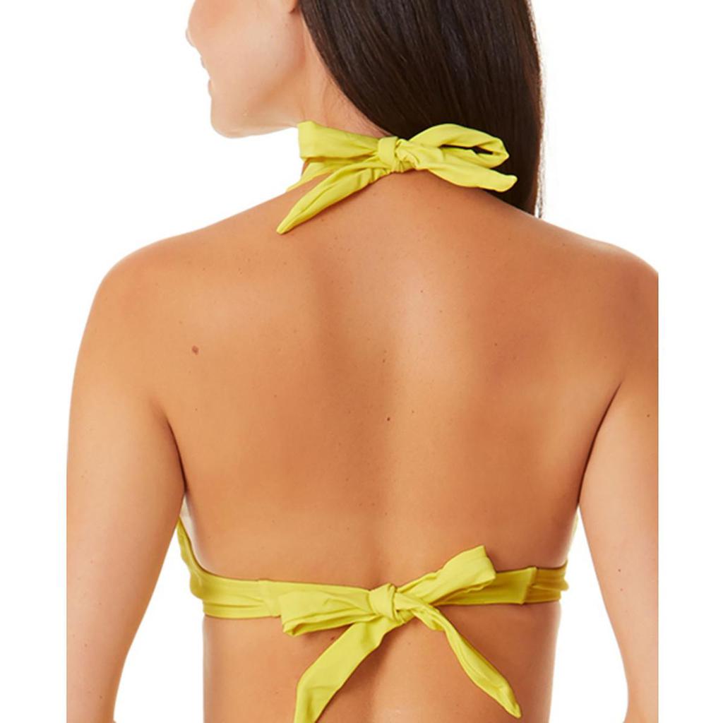 California Waves Juniors Womens Strappy Underwire Bikini Swim top