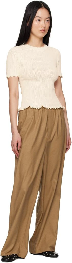 SEA NY Beige Abbie T-shirt 4
