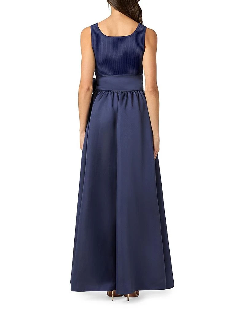 Shoshanna Women's Mercer Mikado-Knit Maxi Dress - Navy - Size XS