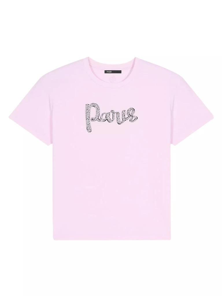 Maje Paris Diamanté T-Shirt 1