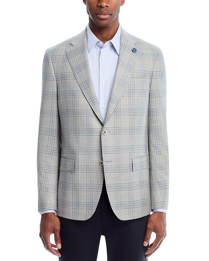 Hart Schaffner Marx New York Plaid Classic Fit Sport Coat