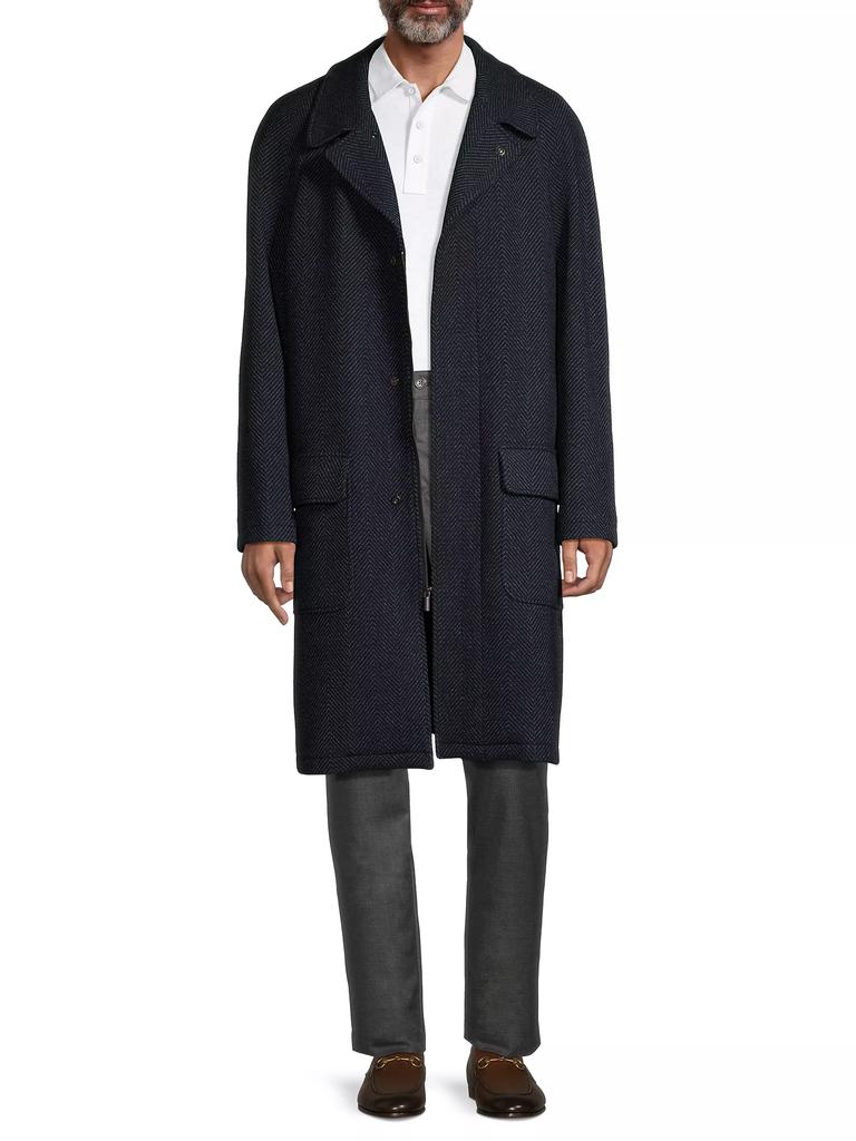 Cardinal of Canada Tatum Relaxed-Fit Wool-Blend Topcoat