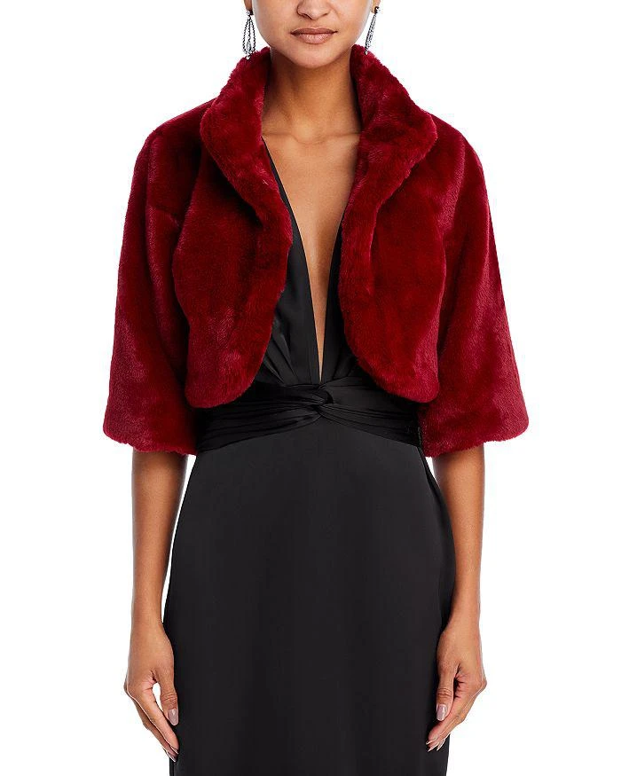 Laundry by Shelli Segal Faux Fur Shrug 6