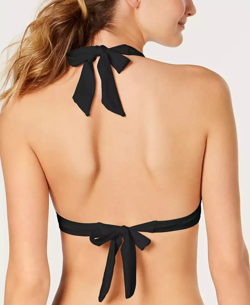 Michael Kors Logo-Ring Halter Bikini Top, Created for Macy's 2