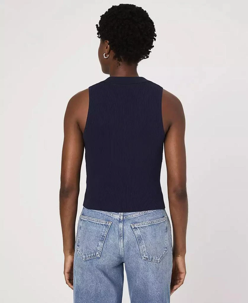 French Connection Women's Cotton Mozza V-Neck Sleeveless Sweater 5