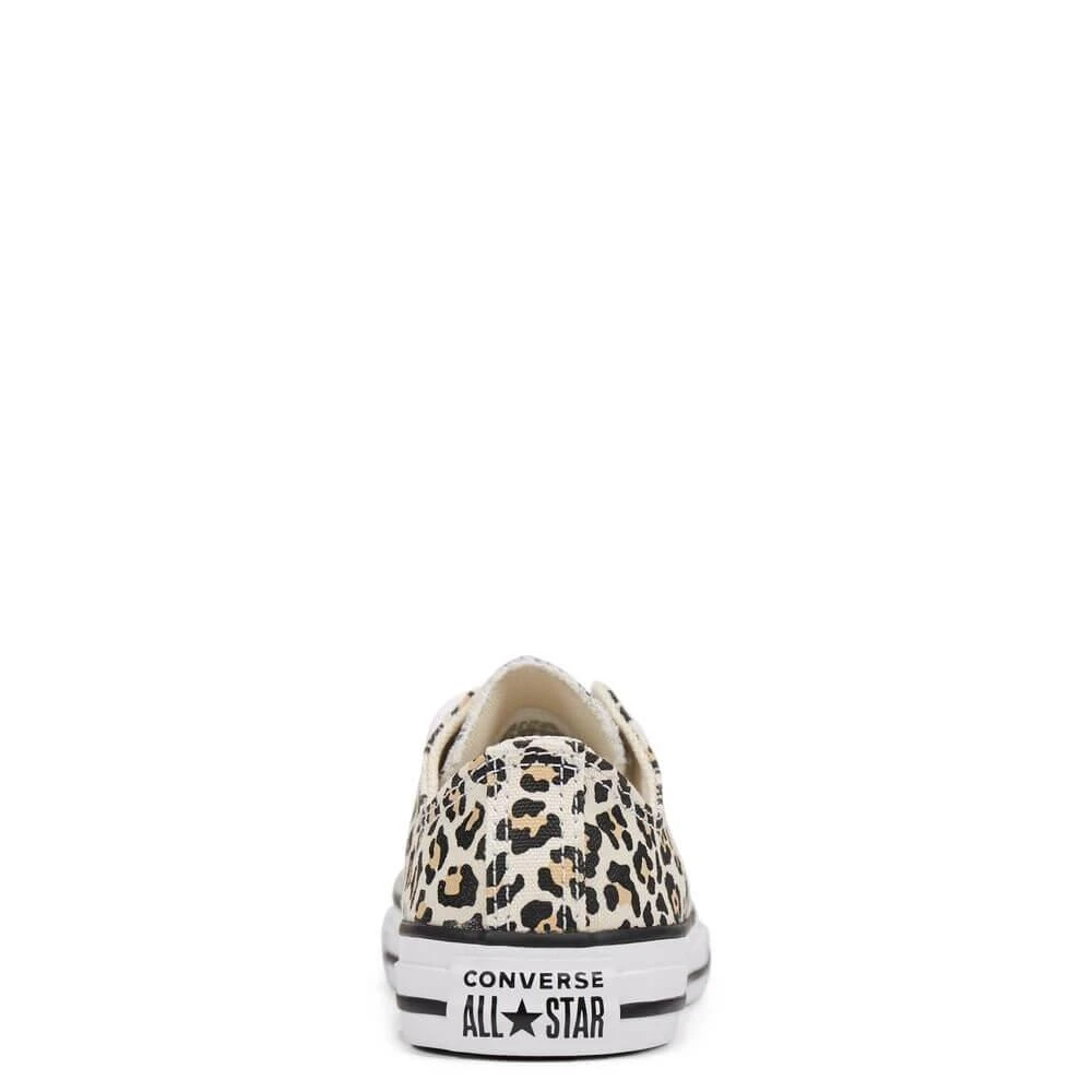 Converse Chuck Taylor All Star OX Kids' Leopard Low Top Sneakers 2