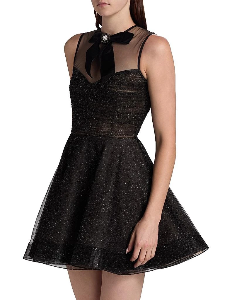 BRONX AND BANCO Charlotte Bow Illusion Minidress 4