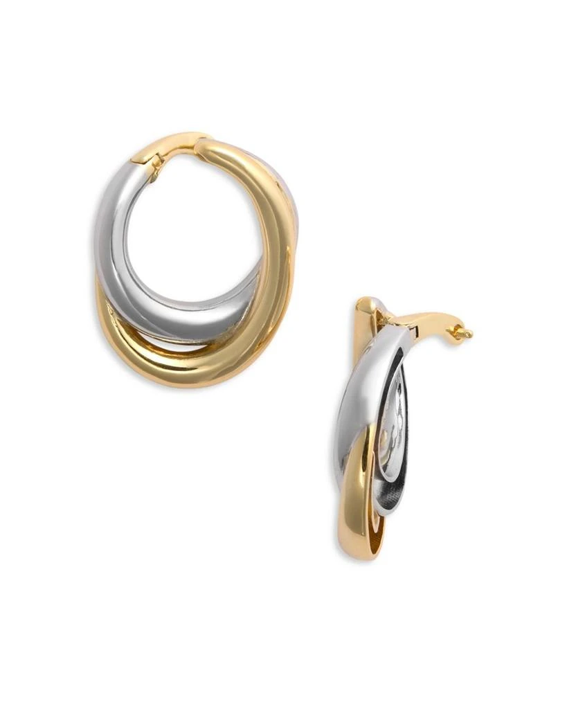 Shashi Cassie Two Tone Twist Earrings 1