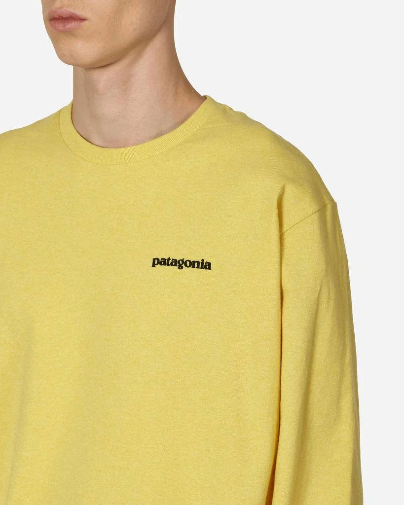 Patagonia P-6 Logo Responsibili Longsleeve T-Shirt Milled Yellow 5