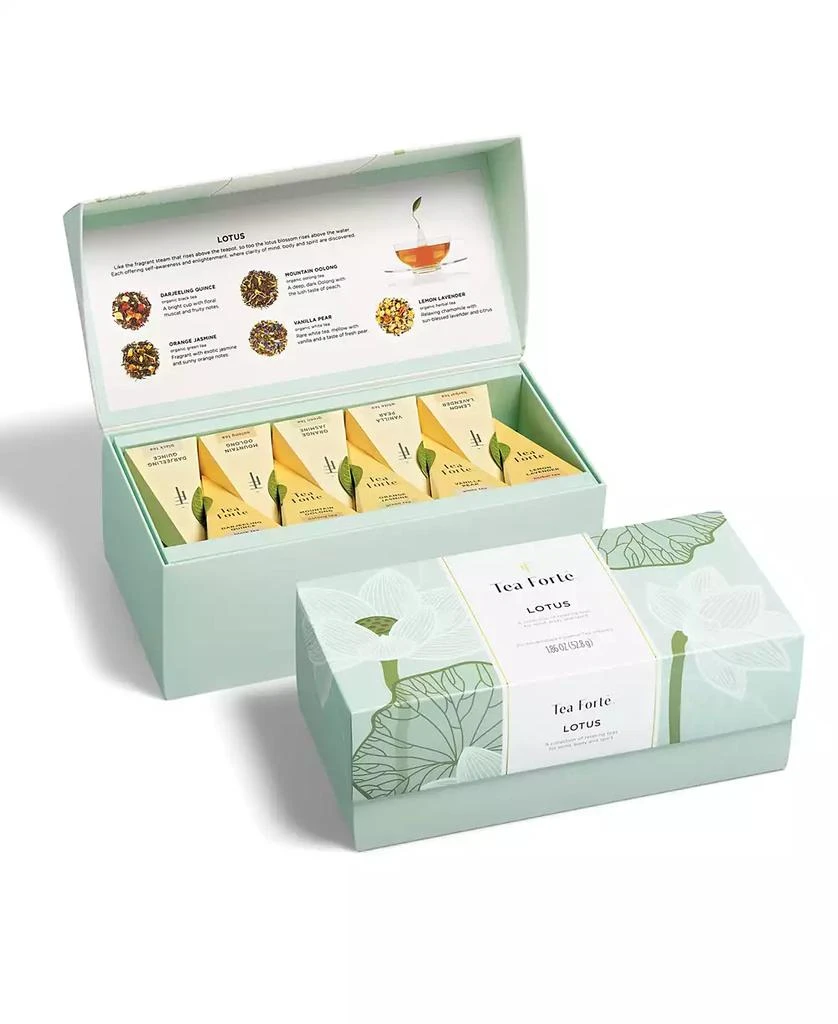 Tea Forte Lotus Tea Bundle, 3 Piece 4