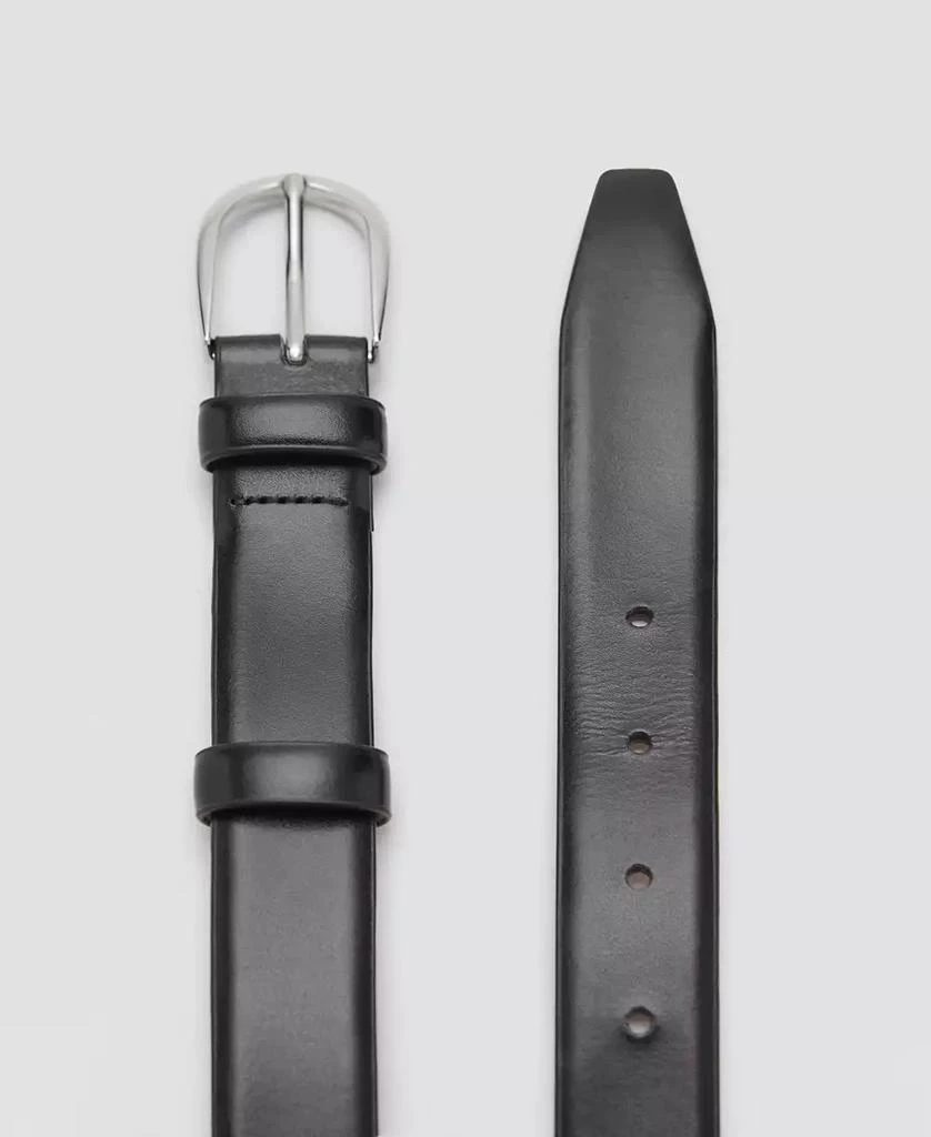 Mango Men's Buckle Leather Belt 2