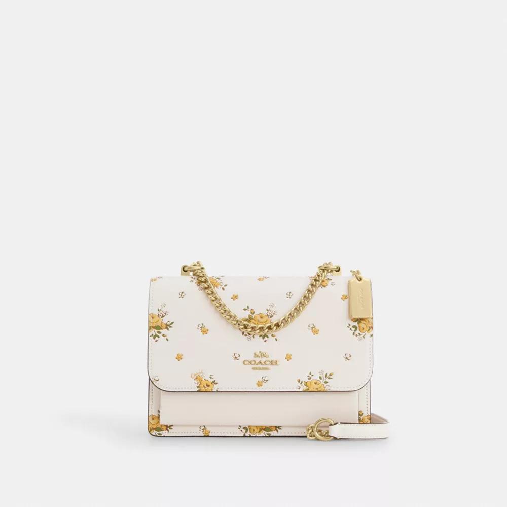 Coach Klare Crossbody Bag With Spring Blossom Print