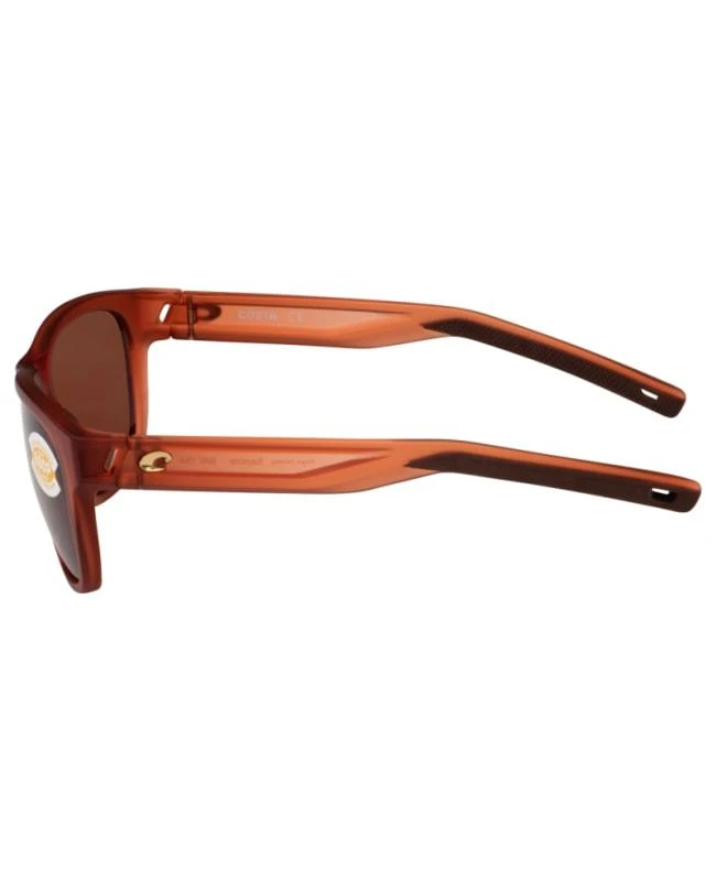 Costa Del Mar Costa Del Mar Bayside Matte Coral Round Copper Lens Unisex Sunglasses BAY 194 OCP 2