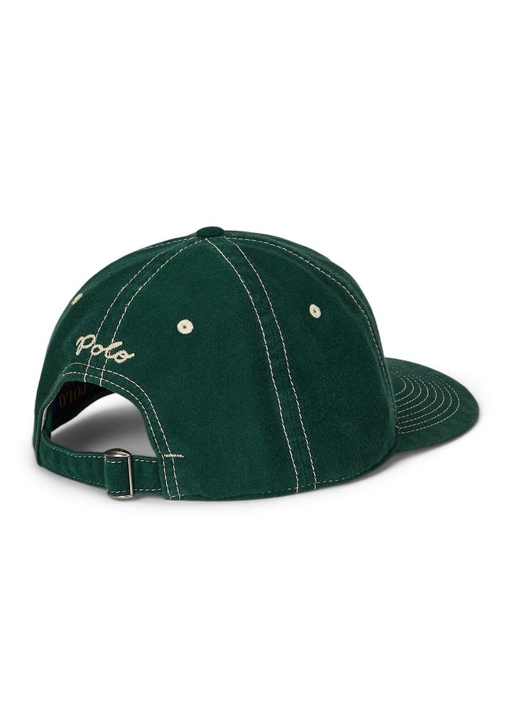 Ralph Lauren Felt Patch Chamois Ball Cap