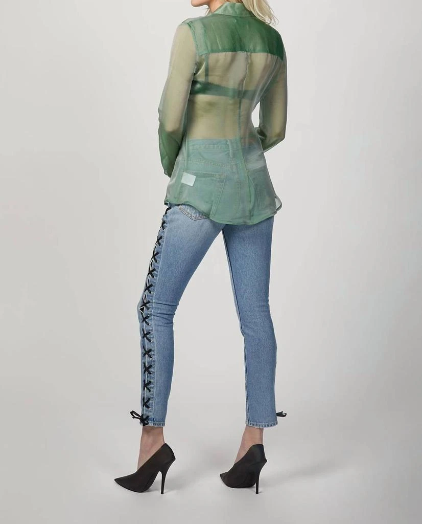 GEORGIA ALICE CHIFFON SLIM SHIRT 3