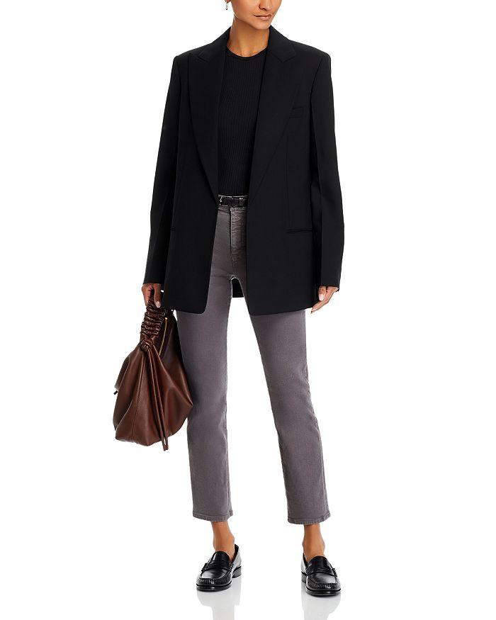 AG Mari Mid Rise Crop Jeans in Misty Grey