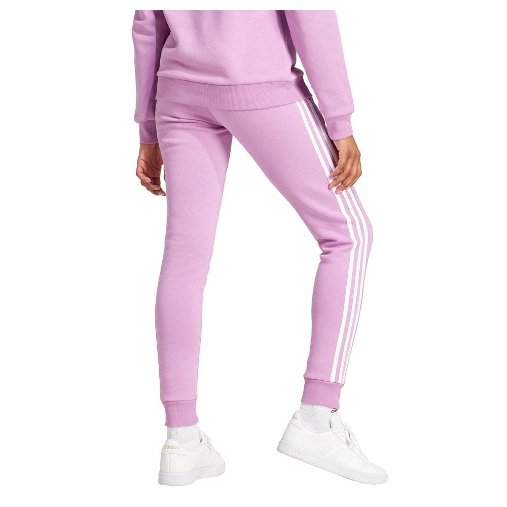 Adidas Essentials Striped Fleece Pants 2