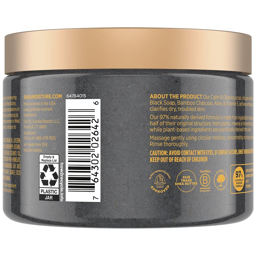 SheaMoisture Sugar Body Scrub African Black Soap
