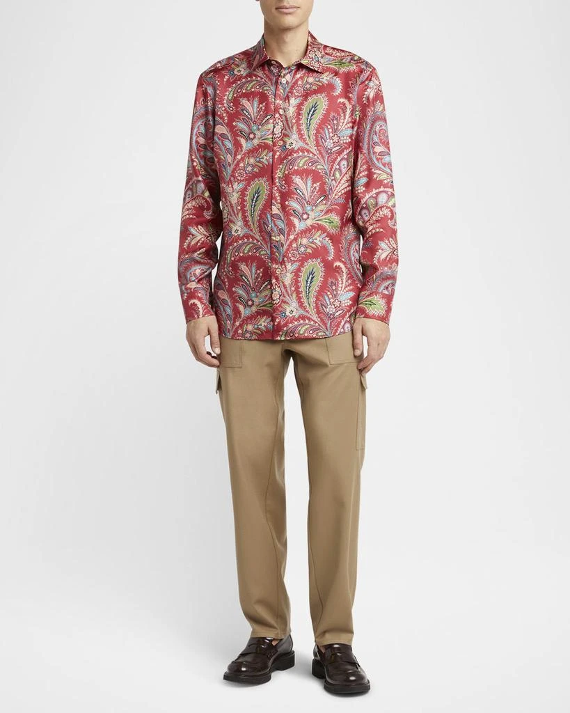 ETRO Men
s Silk Paisley Sport Shirt 2